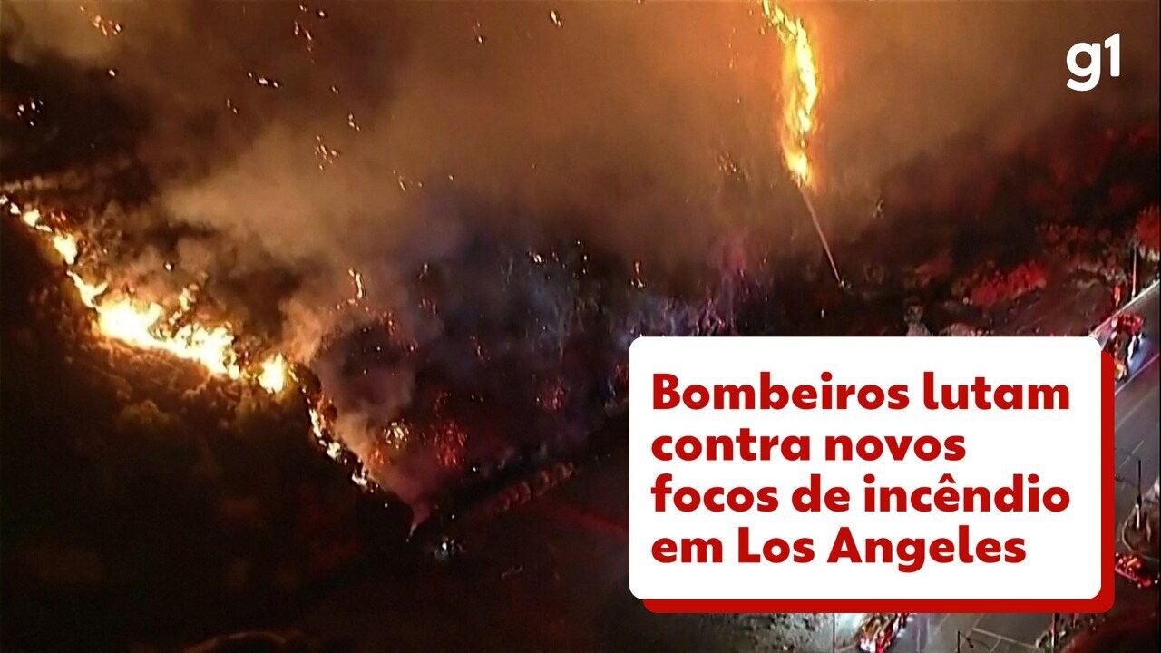 Incêndios em Los Angeles: chuva ajuda controle das chamas, mas escoamento de cinzas tóxicas preocupa